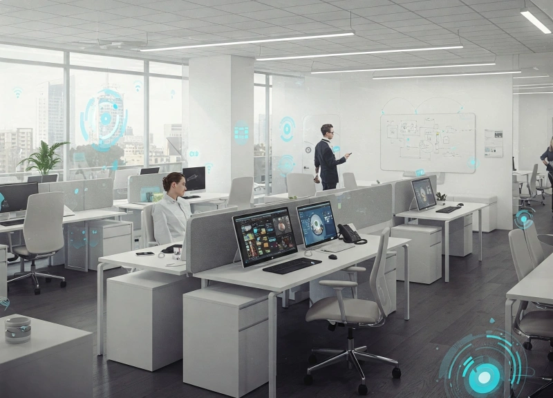 10+ kiểu văn phòng làm việc (Đẹp – Hiện đại – Phổ biến) năm 2025